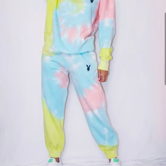 Misguided X Playboy Sweatpants - Picture 3 of 8